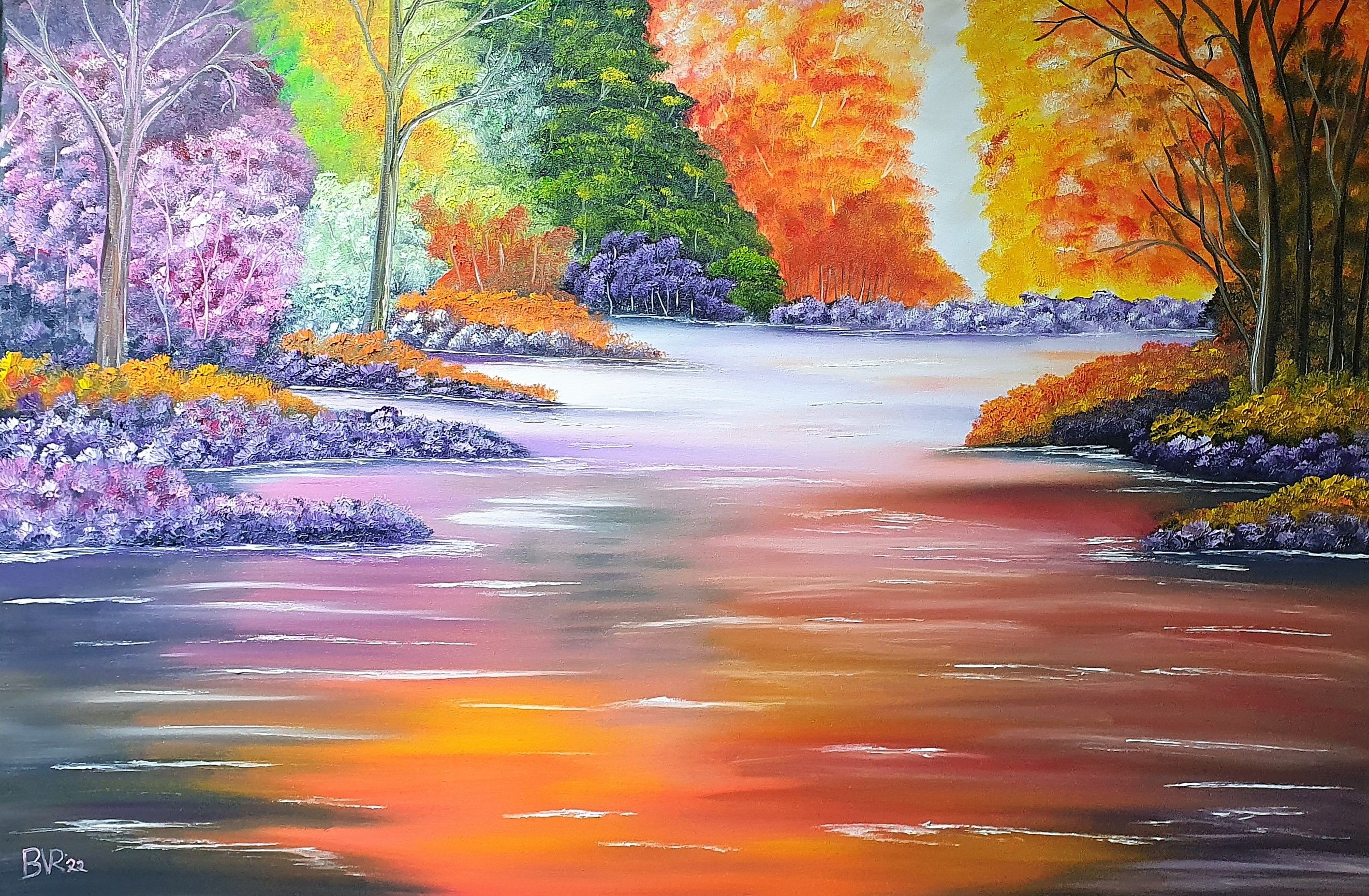 regenboog rivier